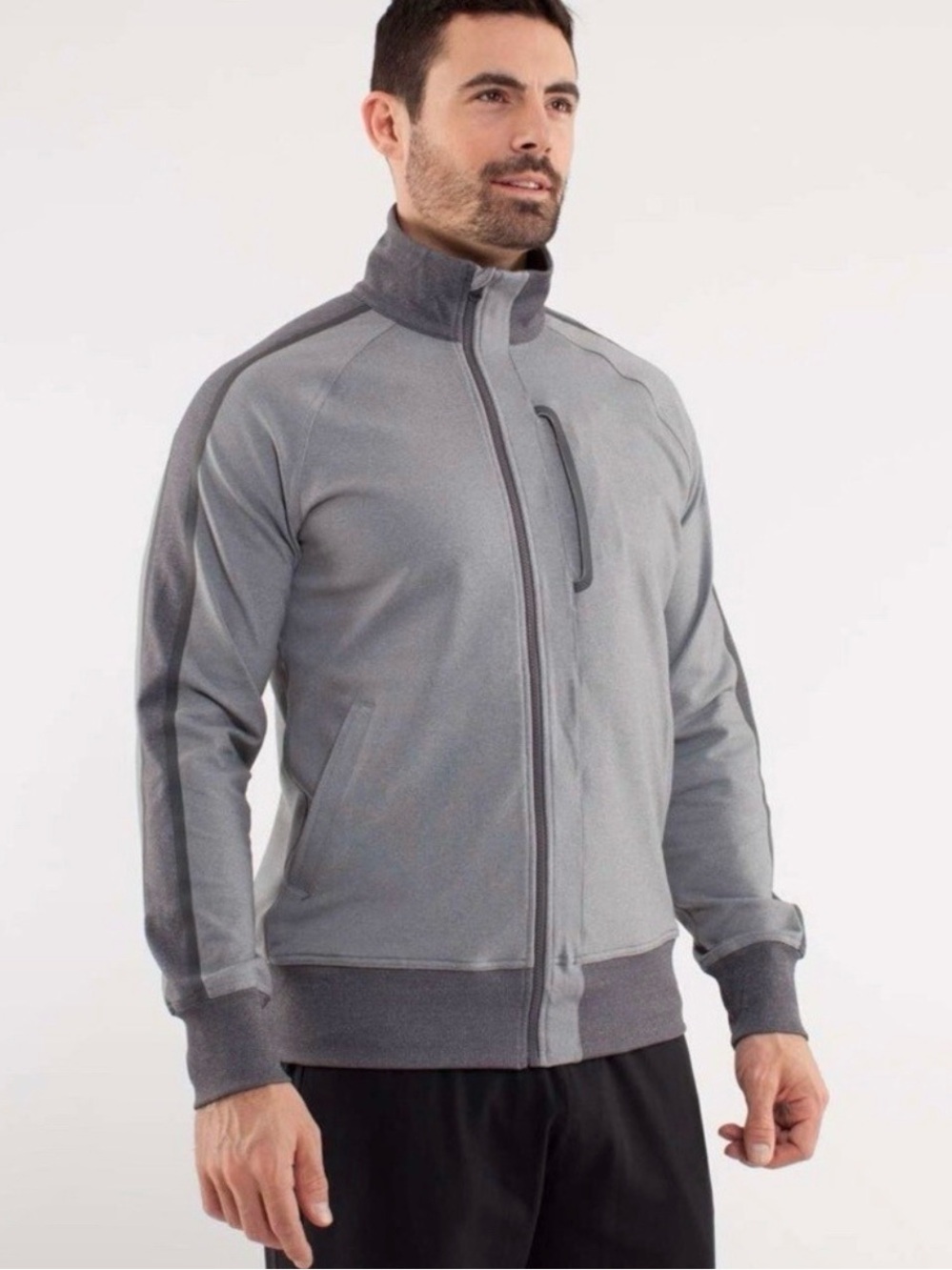Lululemon Gray Men's Performance Jacket - Medium